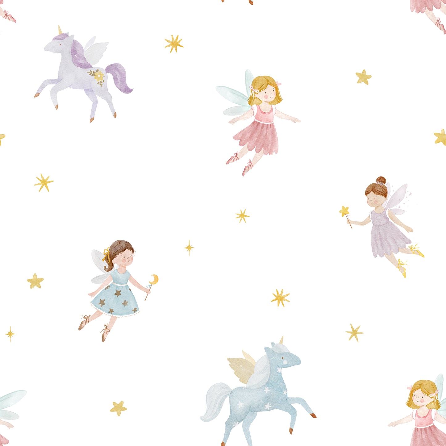 Bamboo Two Piece Pajama Fairy Friends