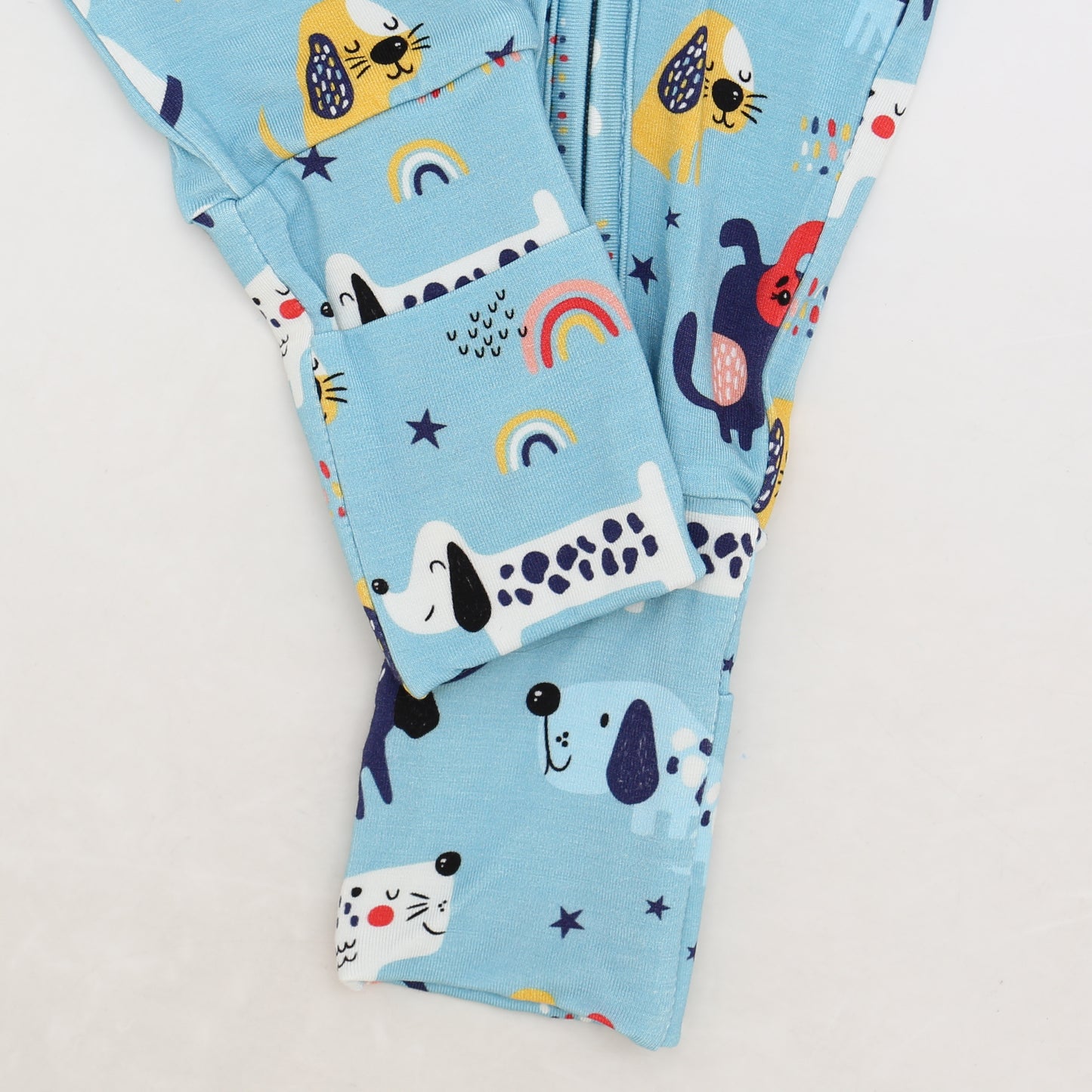 Bamboo Zippy Pajama Puppy Parade