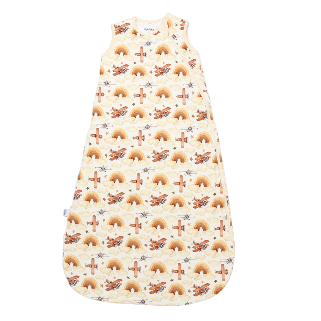 Bamboo Sleep Sack Neutral Skies