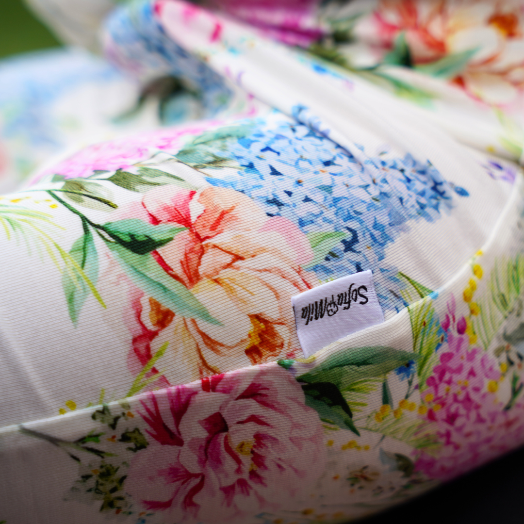 Bamboo Zippy Pajama Wildflower Whimsy