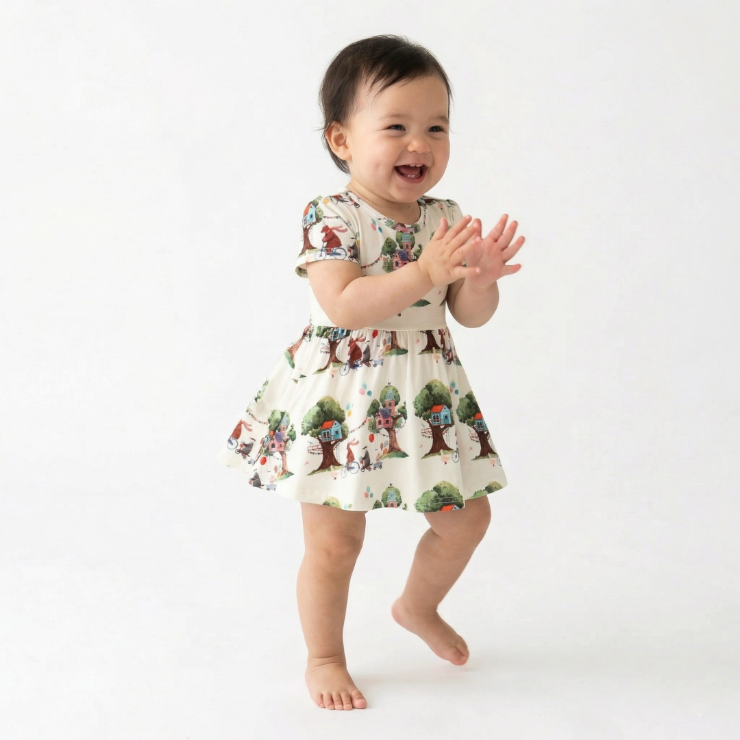 Bamboo Twirl Dress Playhouse