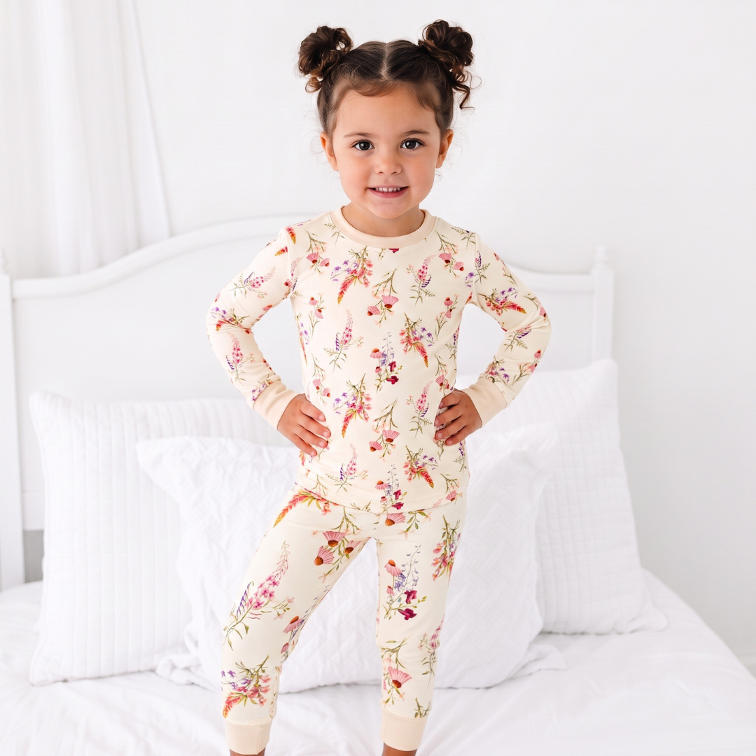 Bamboo Two-Piece Pajama Flora