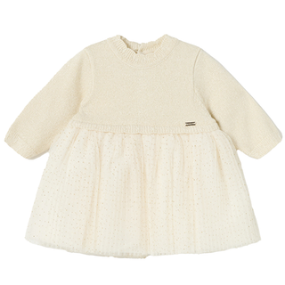 Baby Knit Beige Dress