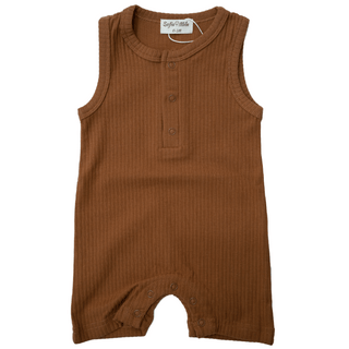100% Organic Cotton Baby Short Sleeve Bodysuit with Buttons - SofiaMila
