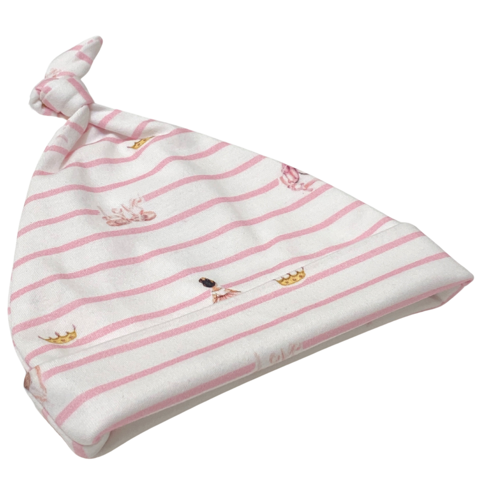 Organic Cotton Newborn Hat Ballet Print - SofiaMila