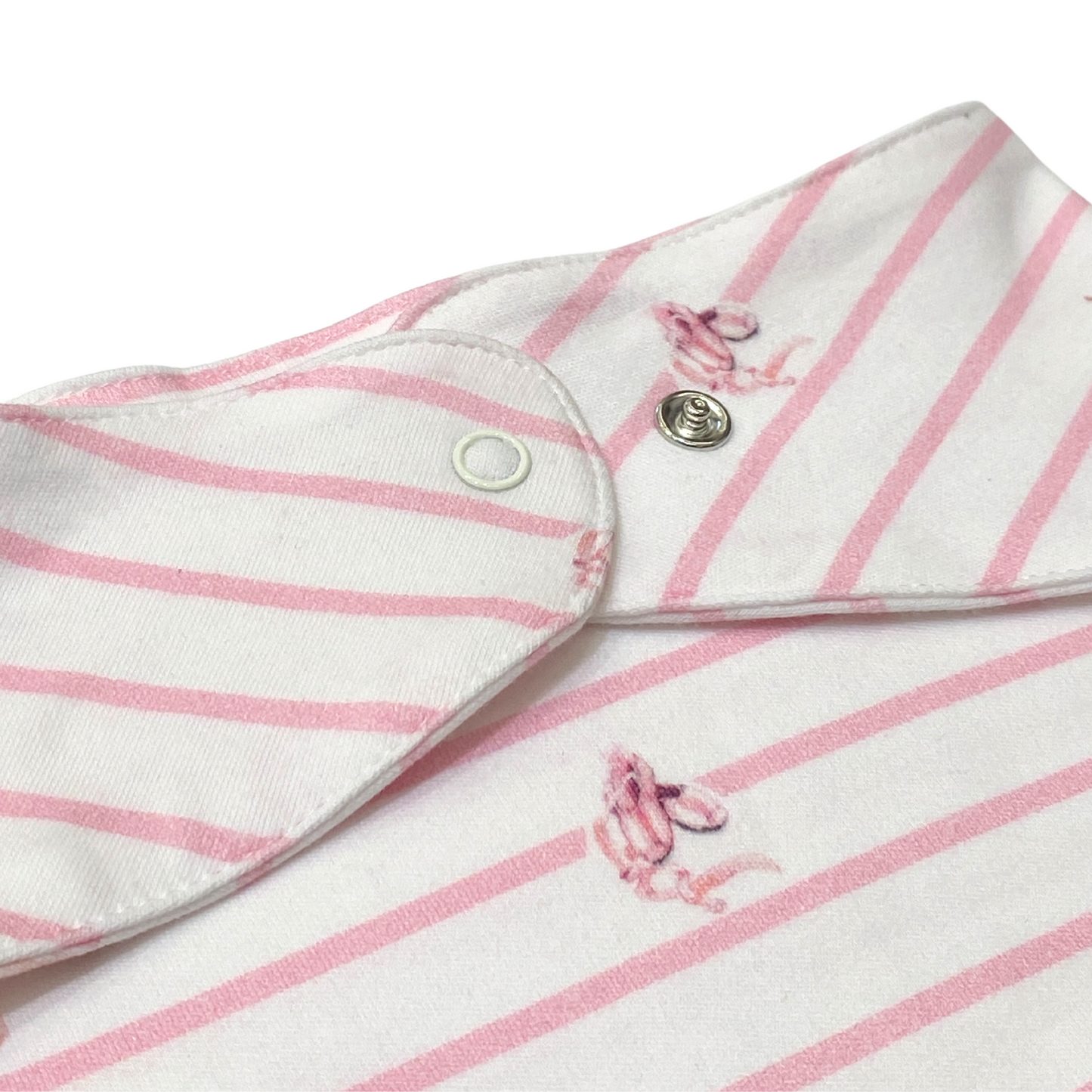 Organic Cotton Double Layer Bib Ballet Print - SofiaMila